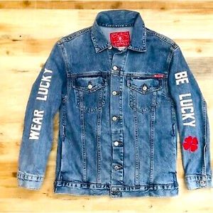 Lucky Brand “Be Lucky” Jean Jacket (Medium)